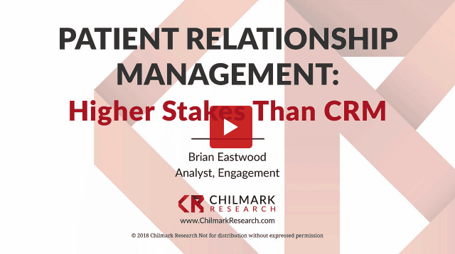 Webinar – 2018 Patient Relationship Management Market Scan Report